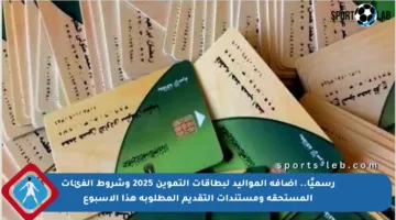 رسميًا.. إضافة المواليد لبطاقات التموين 2025 وشروط الفئات المستحقة ومستندات التقديم المطلوبة هذا الأسبوع